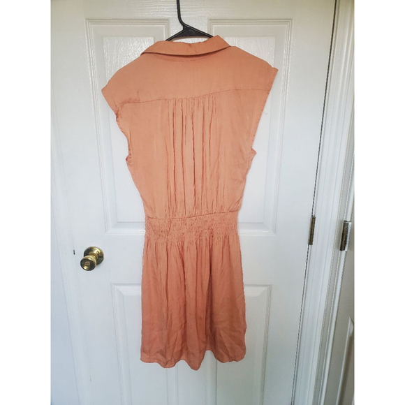 Women's Kori America Dress, Peach, Size S - Picture 3 of 5